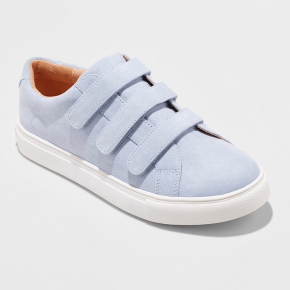 a new day Shoes - NWT A New Day Triple Strap Baby Blue Sneakers